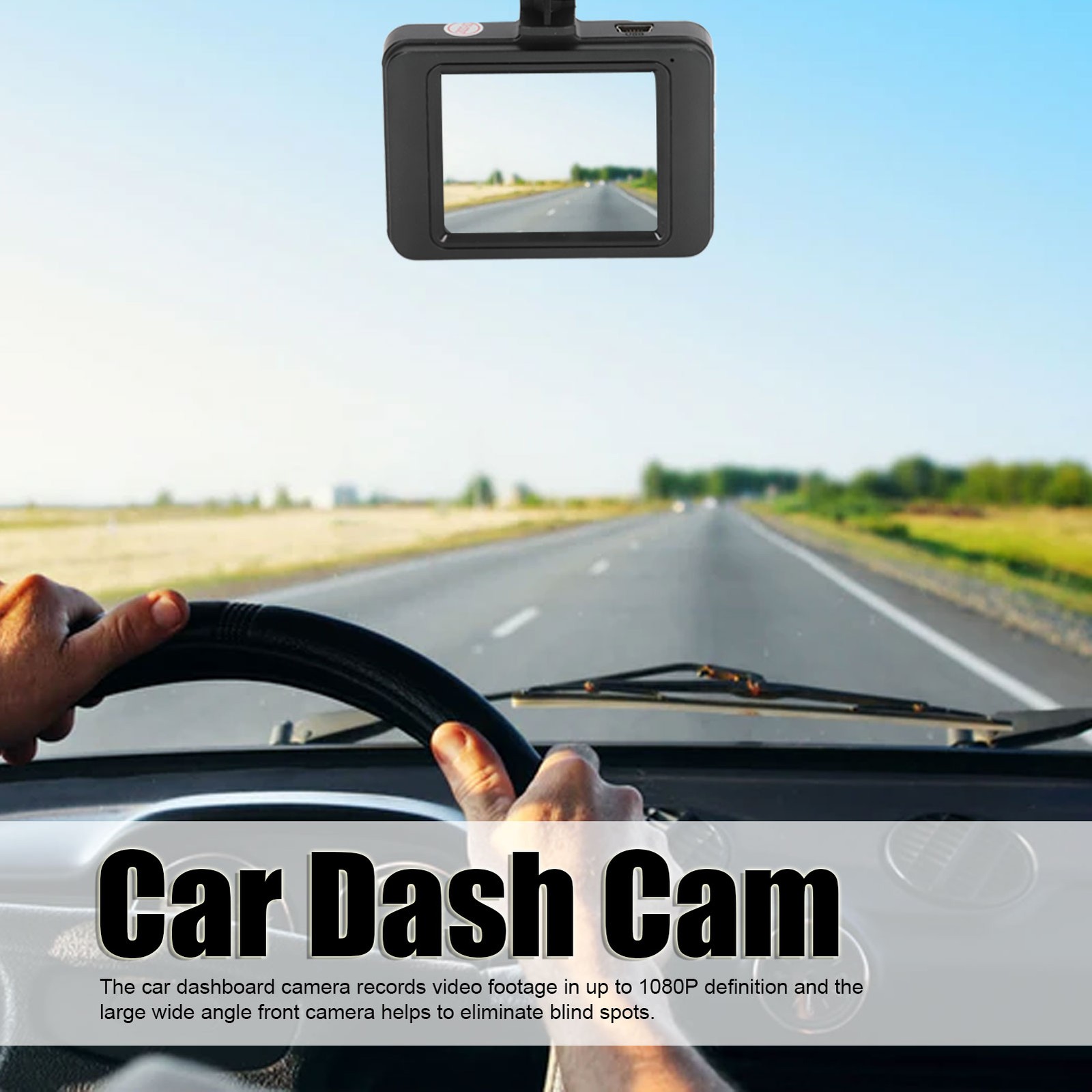 Car DVR Dashcam Multifunction 1080P Full HD Loop Recording Motion Detection