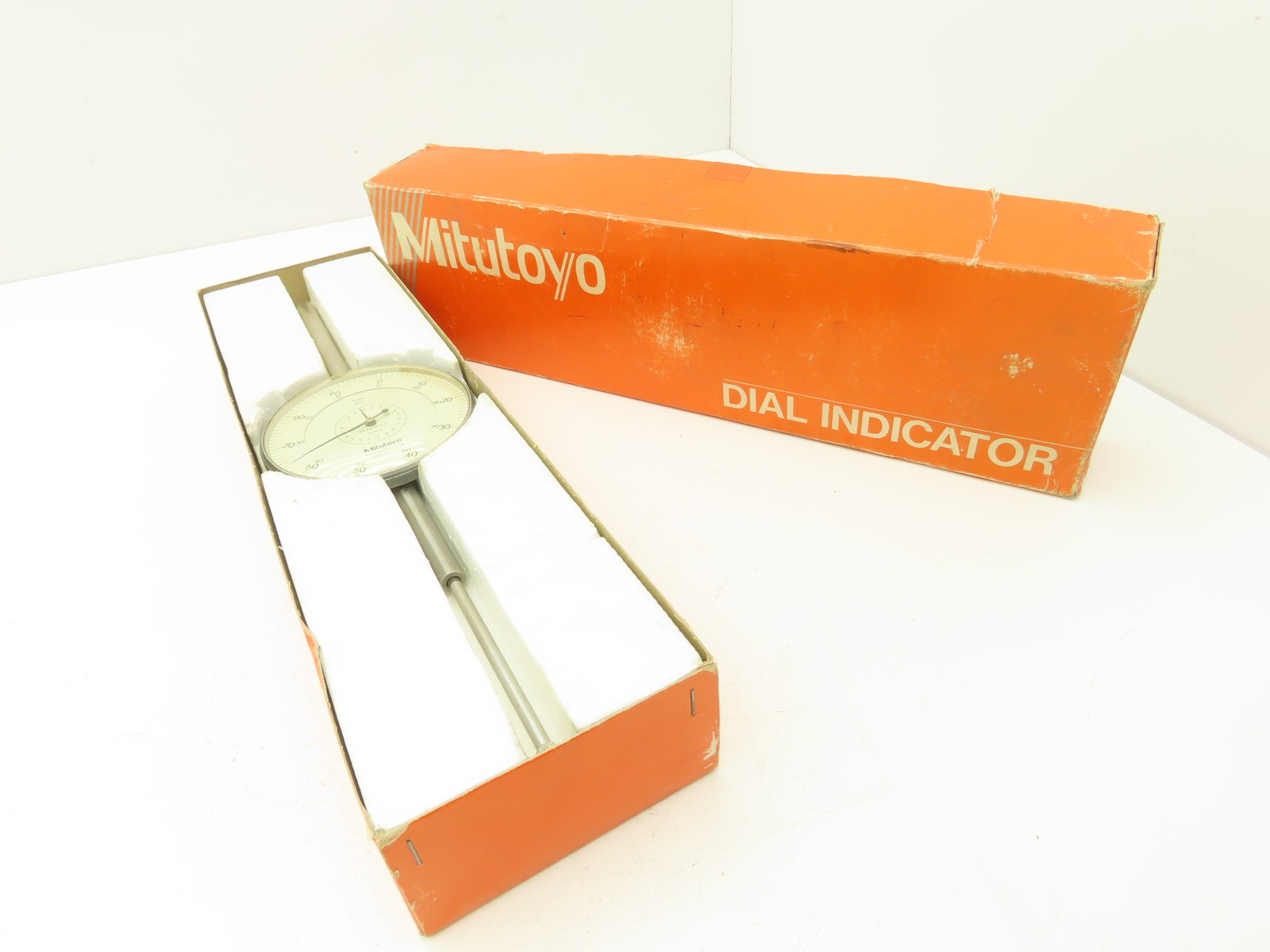 Mitutoyo No 4887 Dial Indicator Caliper Gauge .001"-3.000"   -Needs Repaired-