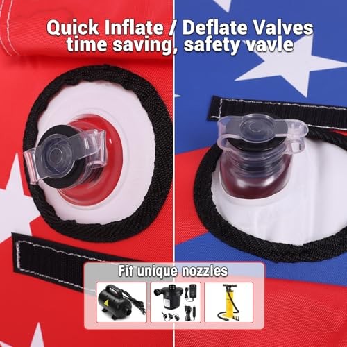 Towable Tubes for Boating 2-3 Extra Large 1-2 Persons / 2years warranty