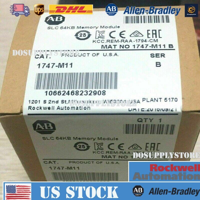 New Factory Sealed 1747-M11 SLC 500 Eeprom Memory Module 1747M11 Fast Shipping