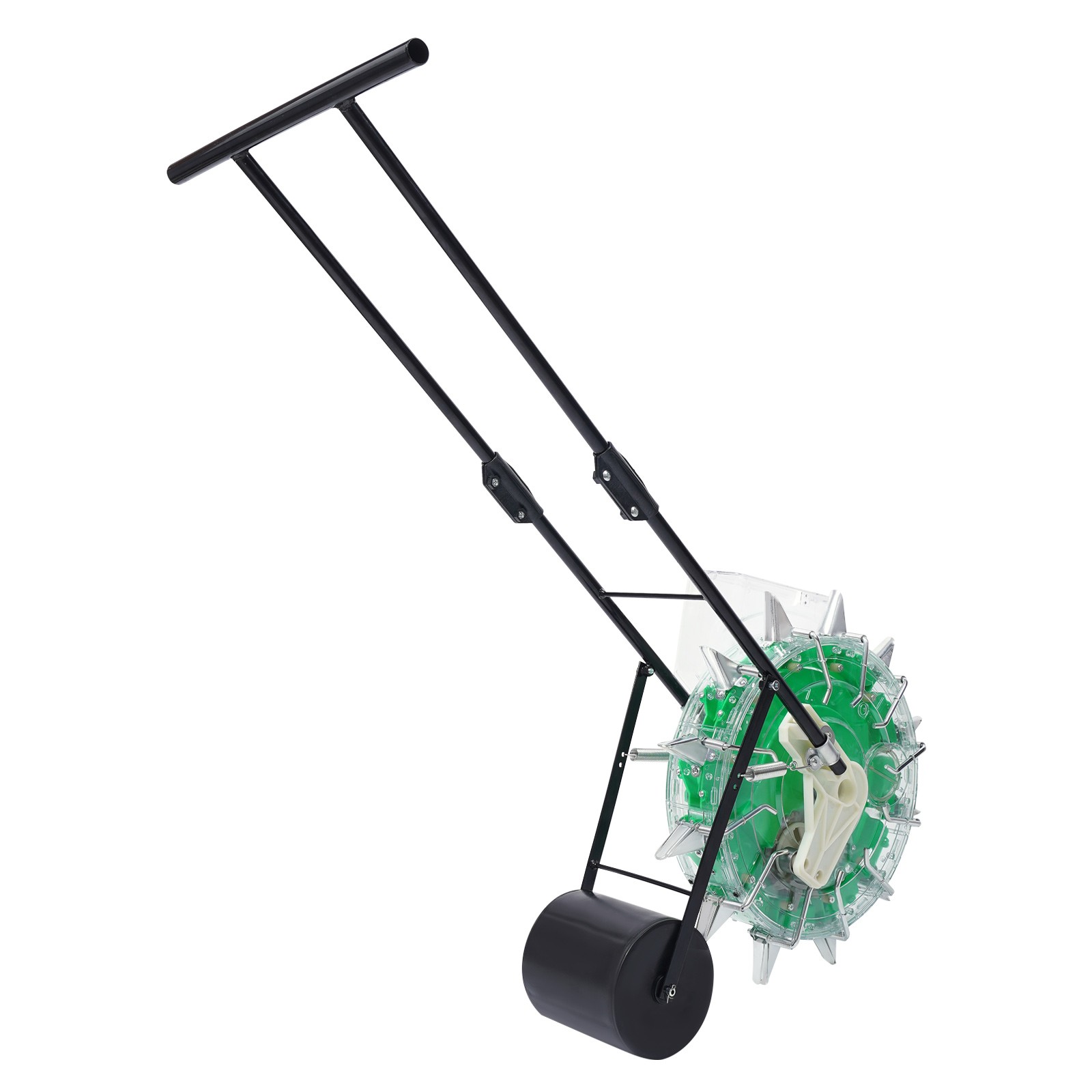 Spreader-Walking Garden Seeder Precision Row Seed Planter Lawn Applicator Tool