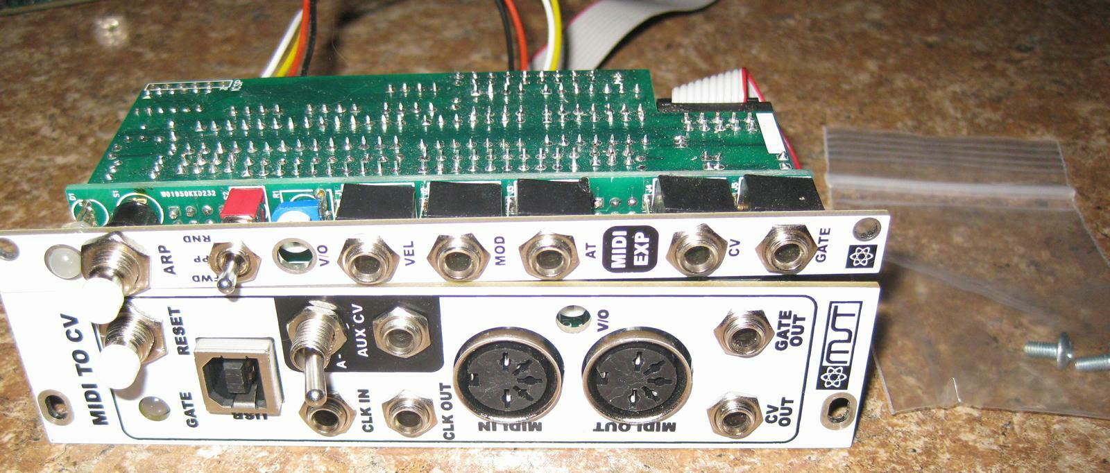Mattson Synthrotek MIDI - CV w/ Expander eurorack module