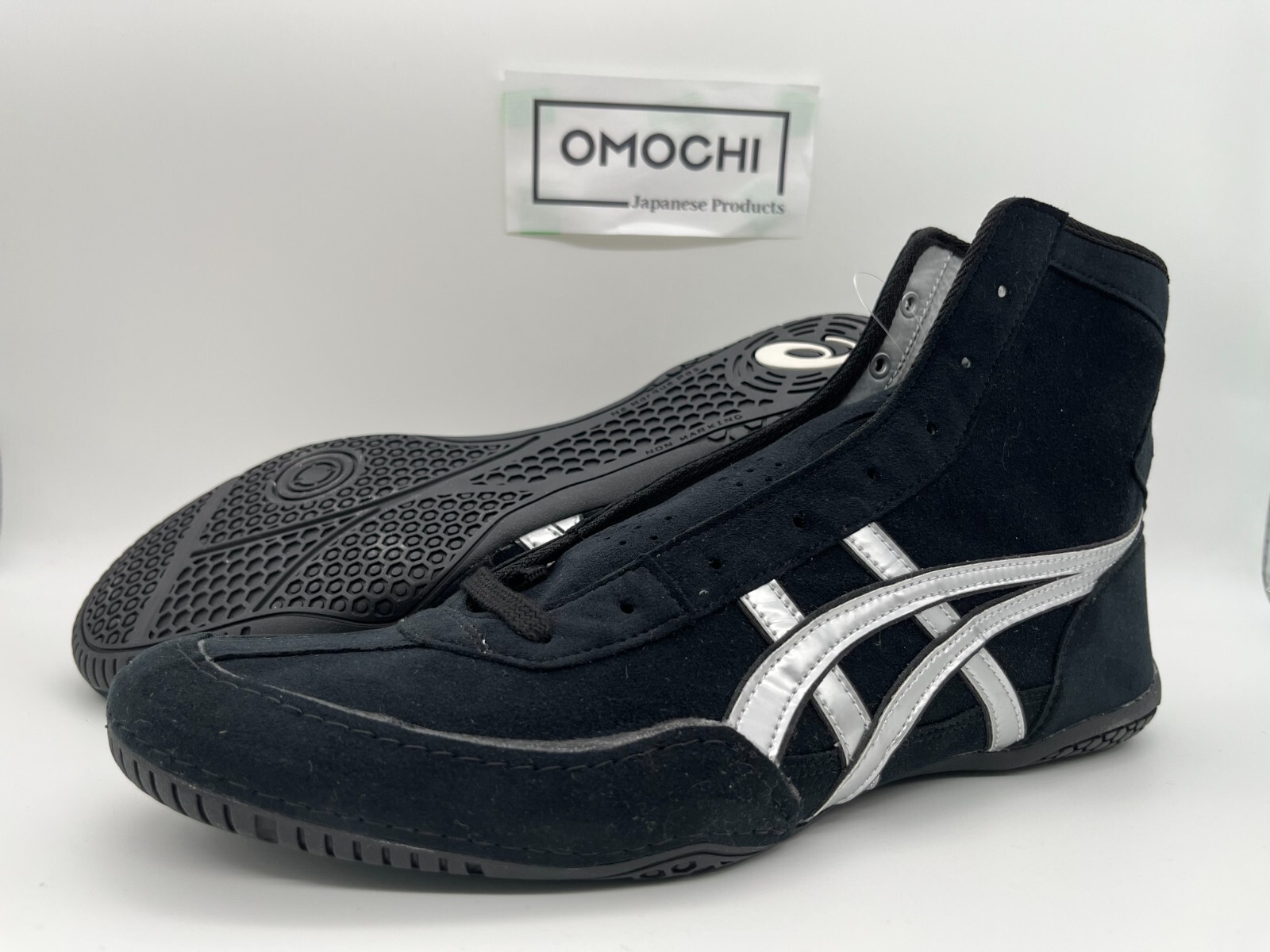 ASICS Wrestling Shoes 1083A001 EX-EO TWR900 Black Silver US11.5/28.5cm