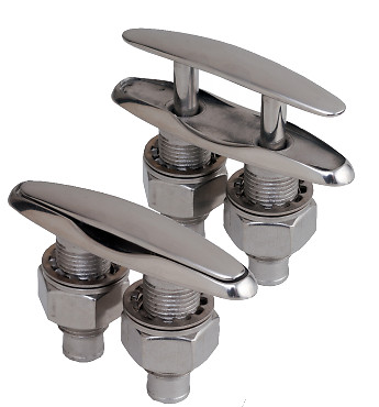 Marine Hardware 4-1/2" Stainless Steel Dual Post Retractable Cleat SSCL80500
