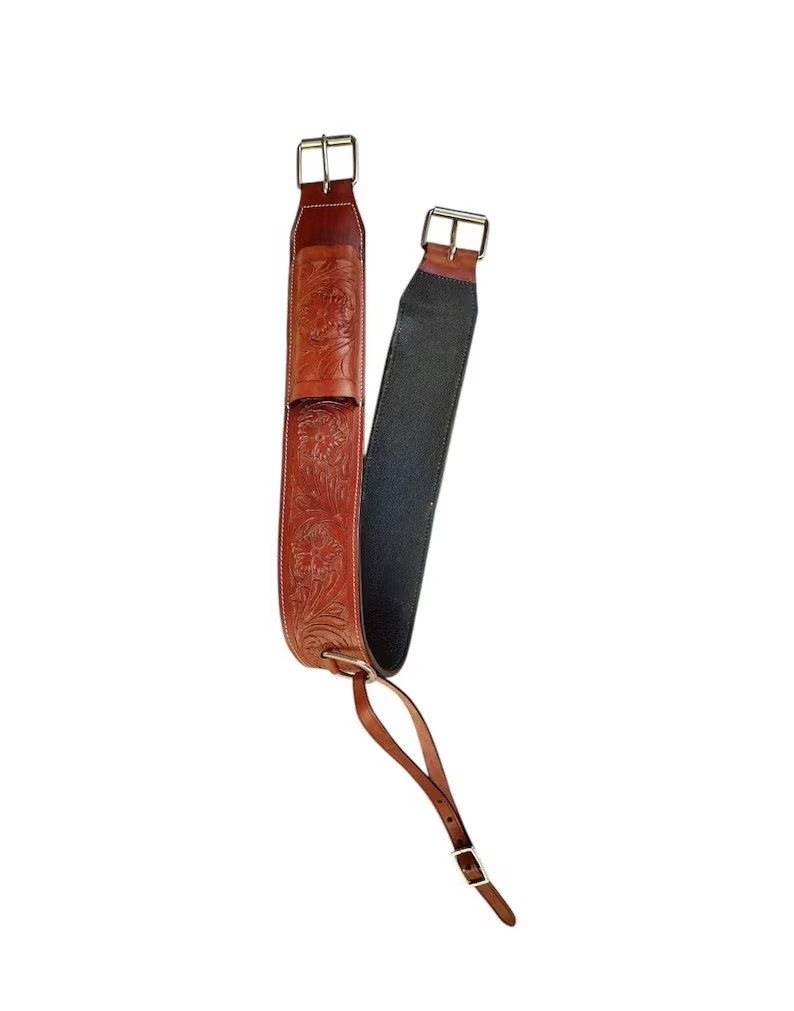 Cinch Western Leather Saddle Cinch Back Cinch 40'' inches End To End
