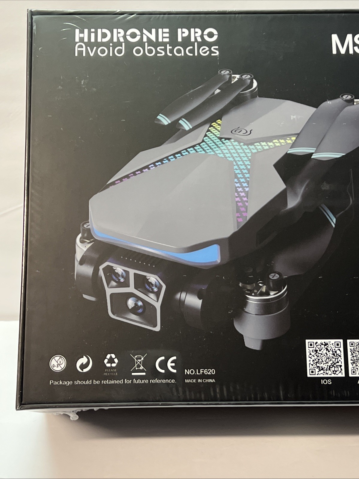 New HiDrone Pro Drone - HD Camera, Obstacle Avoidance, Foldable Quadcopter