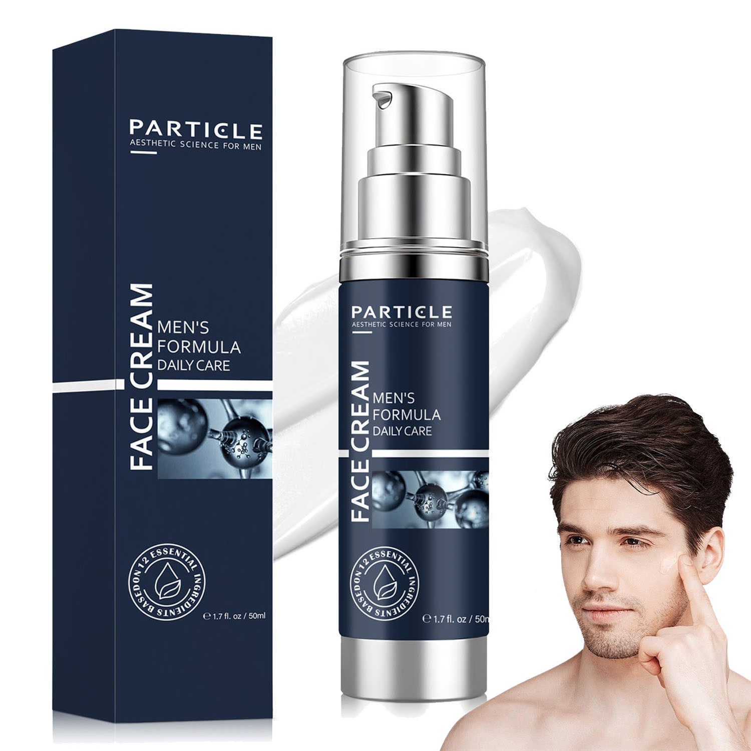 Face Cream For Men 6 In 1 Anti Aging Cream Fights Eye Bags Dark Spots 2025🔥