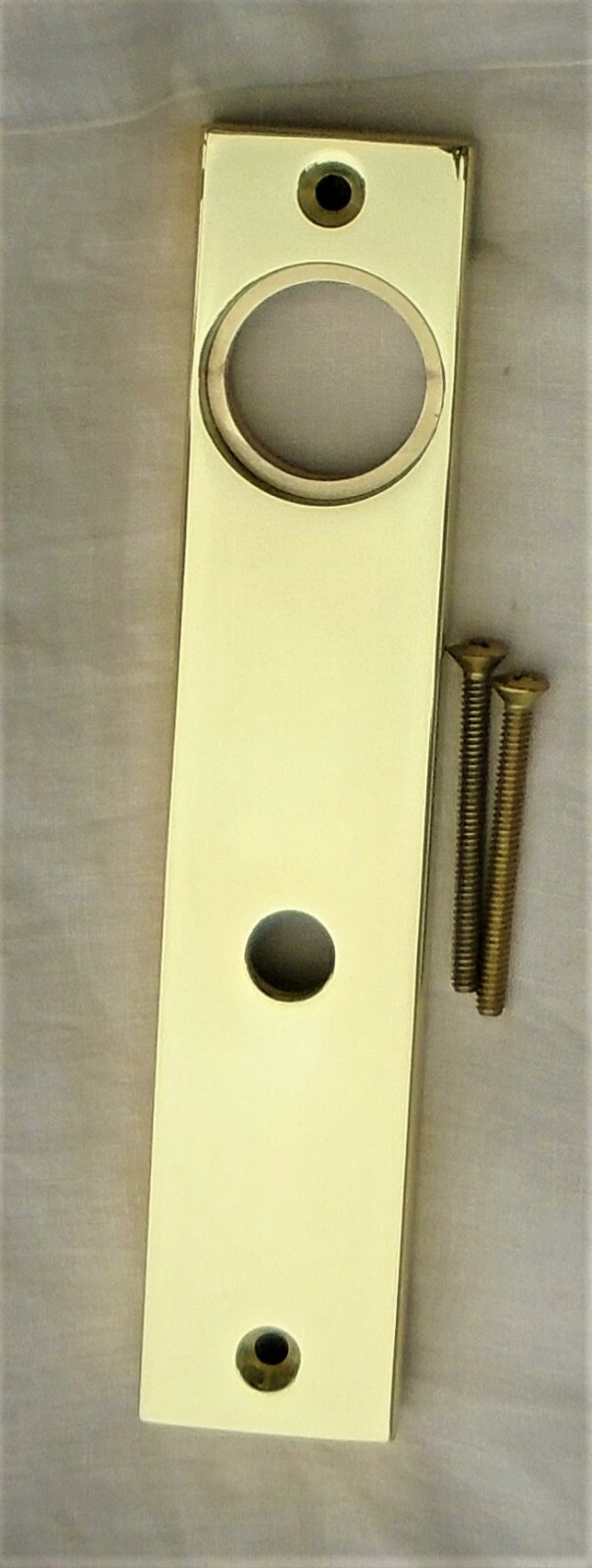 Baldwin Half Escutcheon Door Trim Polished Brass 6503-030-KCIS 823C