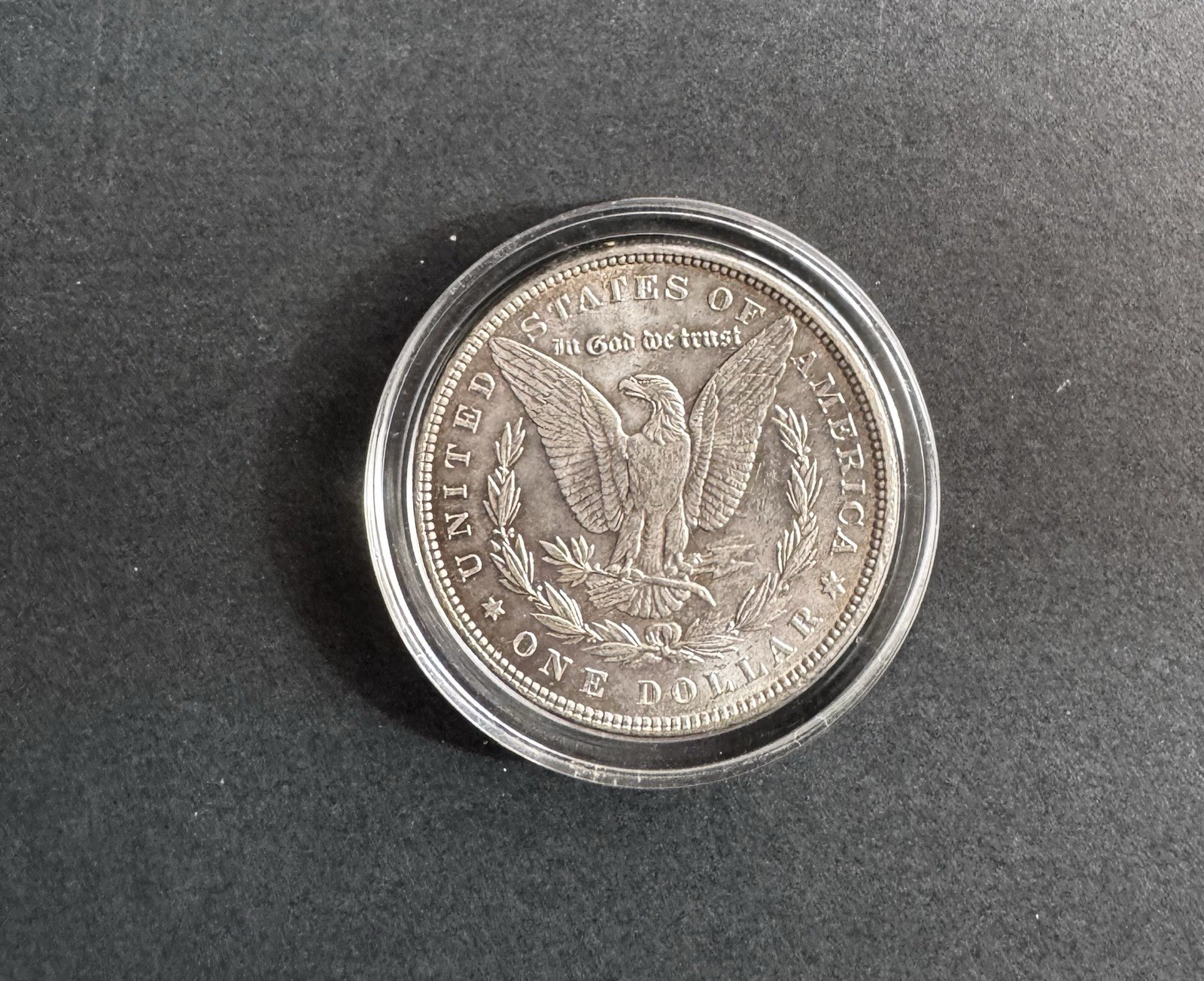 1886 Morgan Silver Dollar – 90% Silver, Encapsulated