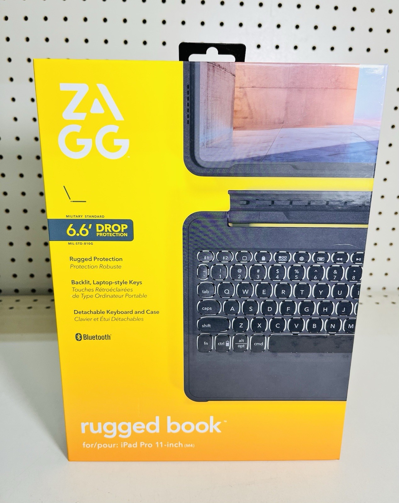 ZAGG Rugged Book iPad Pro 11-inch (M5)/ Pro 11-inch (M4) Keyboard Case