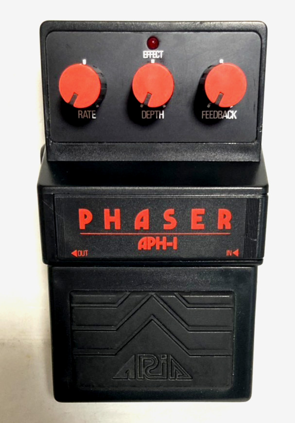 [Vintage] Aria APH-1 Phaser Guitar Effects Pedal 90s Made In Japan Free Ship