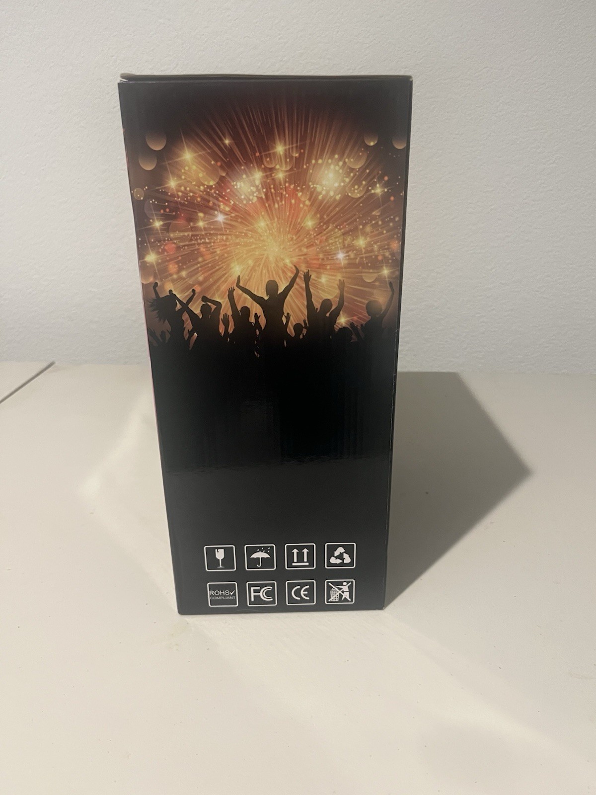 Portable Karaoke Machine with Two Wireless Microphones
