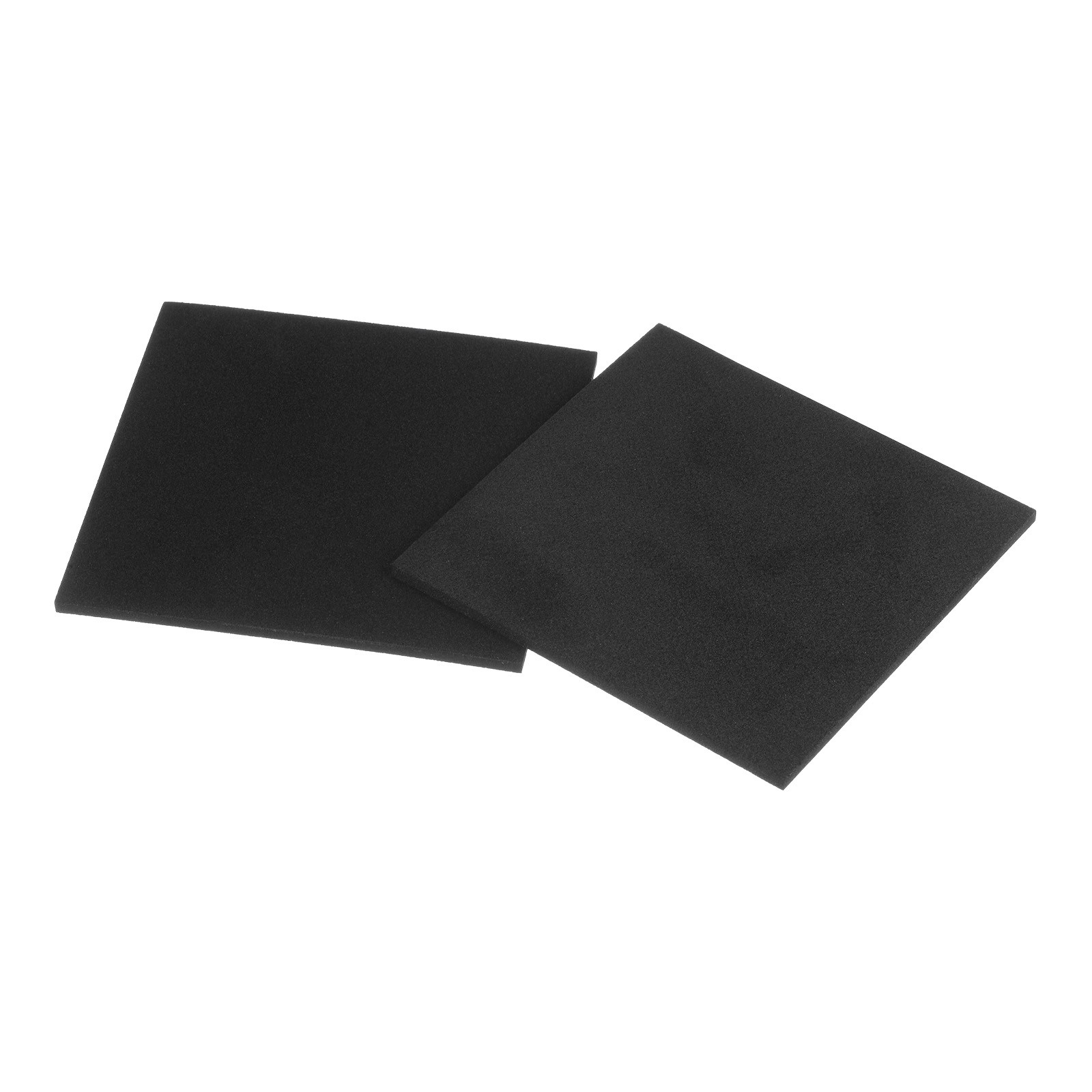 8pcs Rubber Padding Sheets 1/8" Thick x 4" Long Square Neoprene Foam Sheet