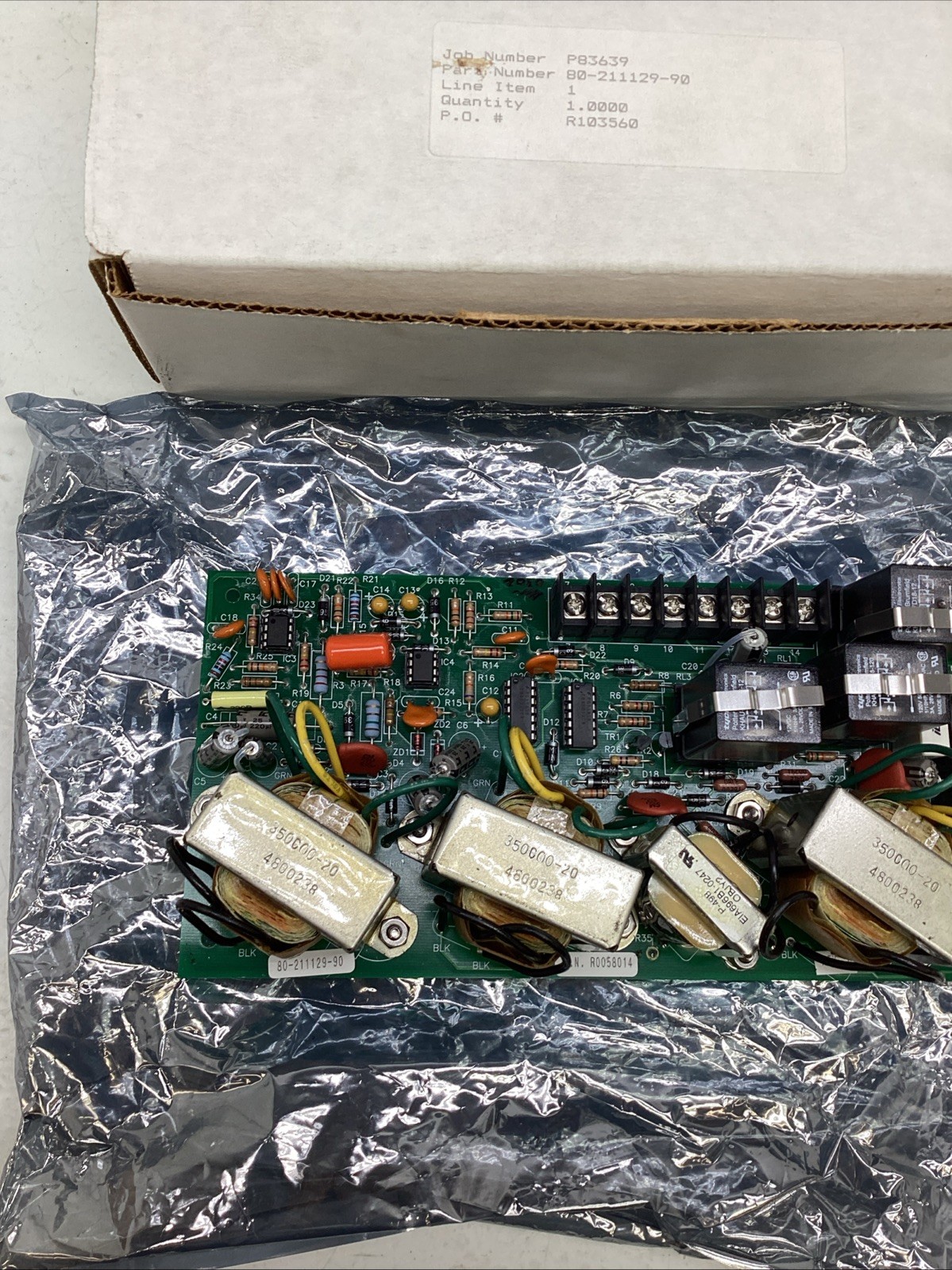 Solidstate Controls Inc 80-211129-90 Printed Circuit Board NIB