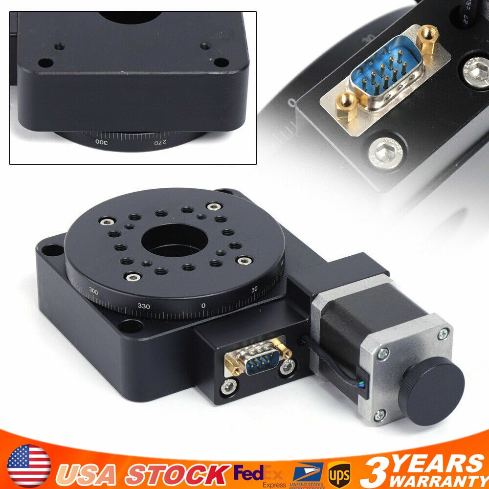 Motorized Rotation Stage Optical Rotary Table Electric Optical Rotation Platform