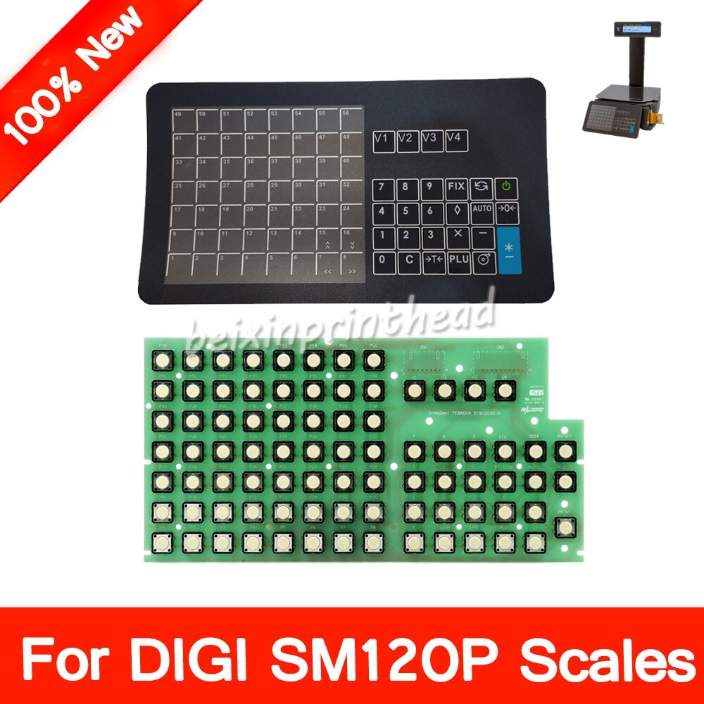 100% New Keyboard & Inner Circuit For DIGI SM120P SM-120P Balance Scale English