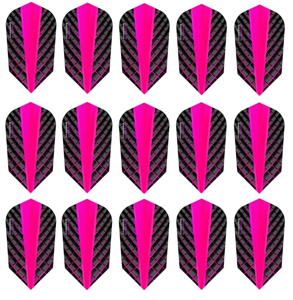 5 Sets Harrows Quantum 100 Micron Slim Dart Flights - Ships w/ Tracking - Pink