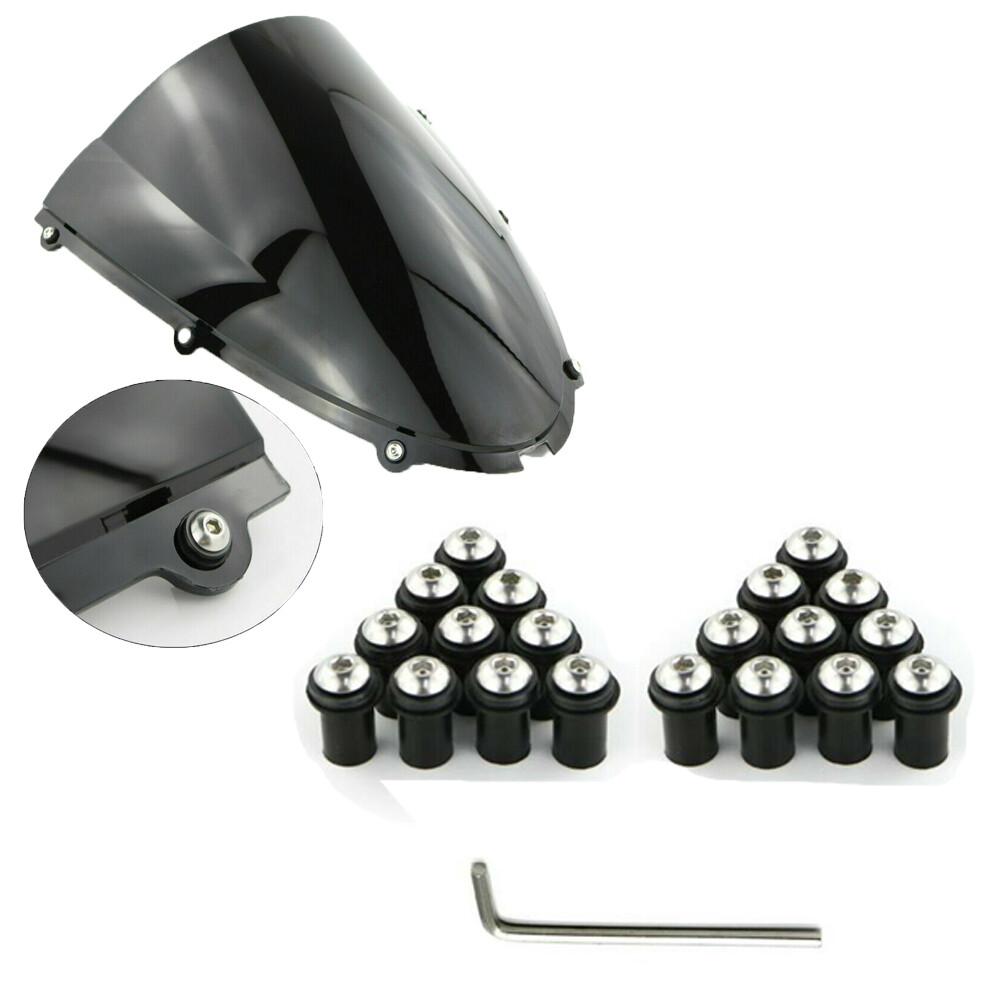20pcs Windscreen Windshield Bolt For Honda VTR1000 VFR800 ST1100 RVT1000R RC51