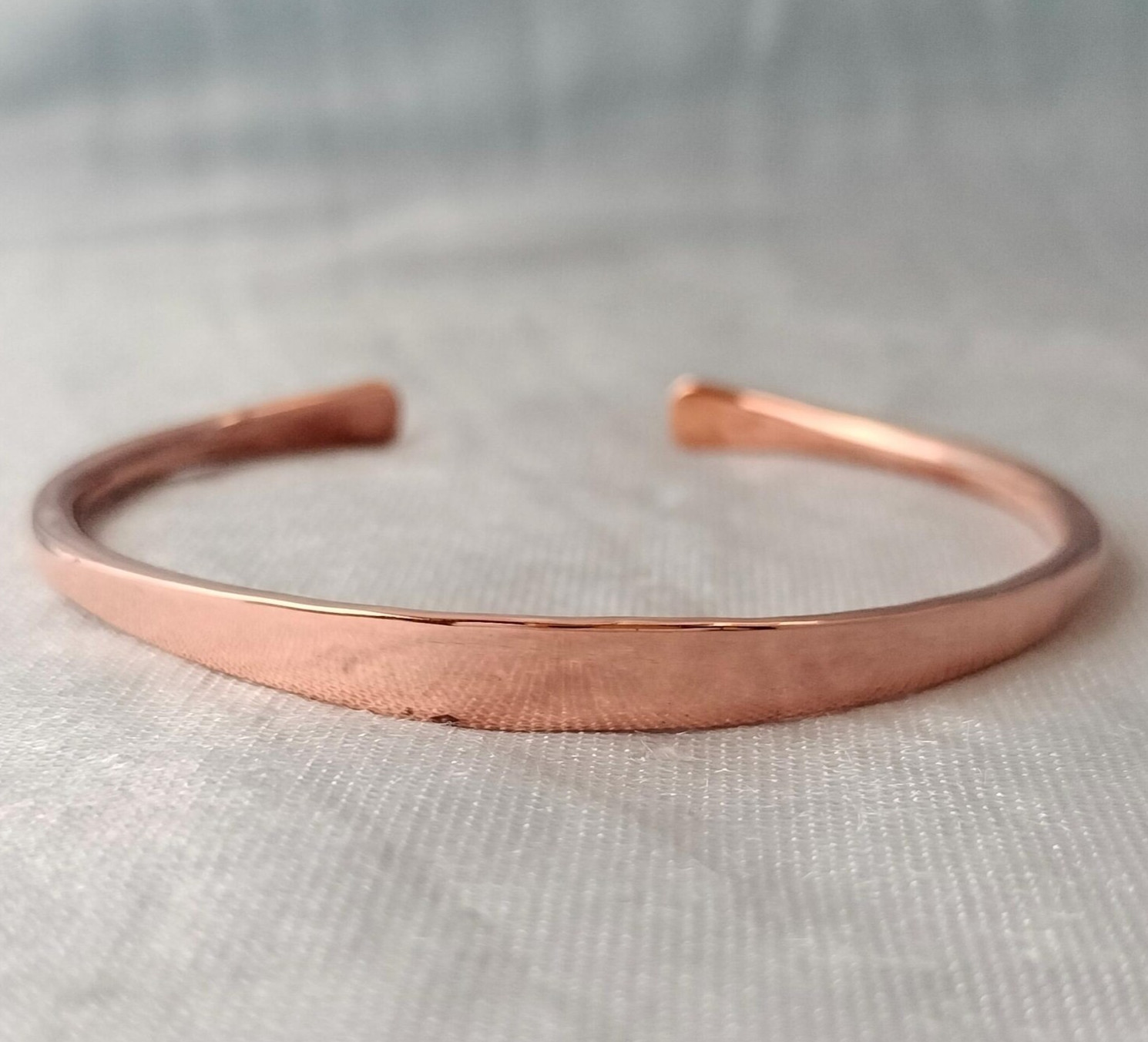 1 Pc Pure Copper Bracelet Bangle, Healing Bangles, Unisex, Dainty Openable