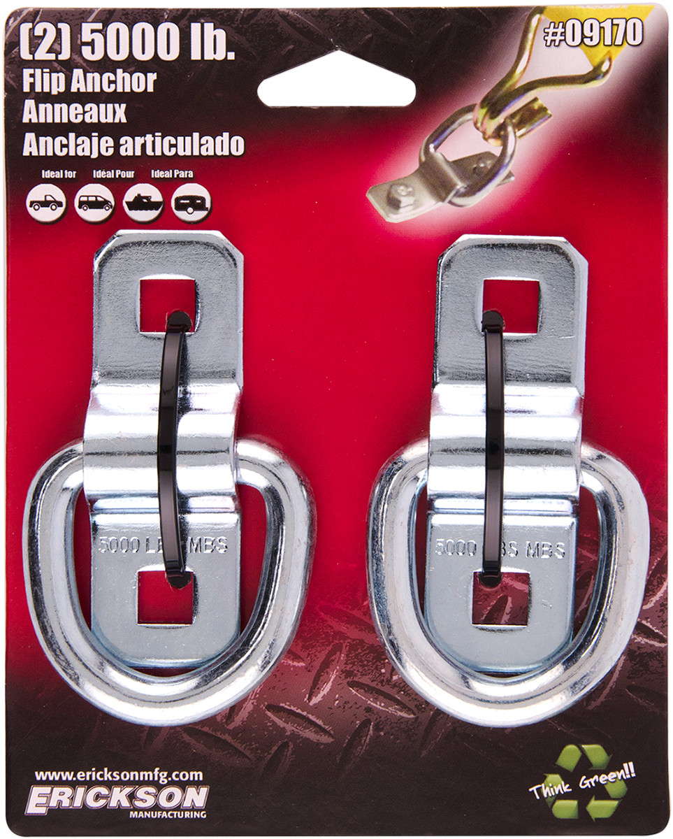 ERICKSON - Flip-Style Anchor Rings For 5000 Lb | 9170