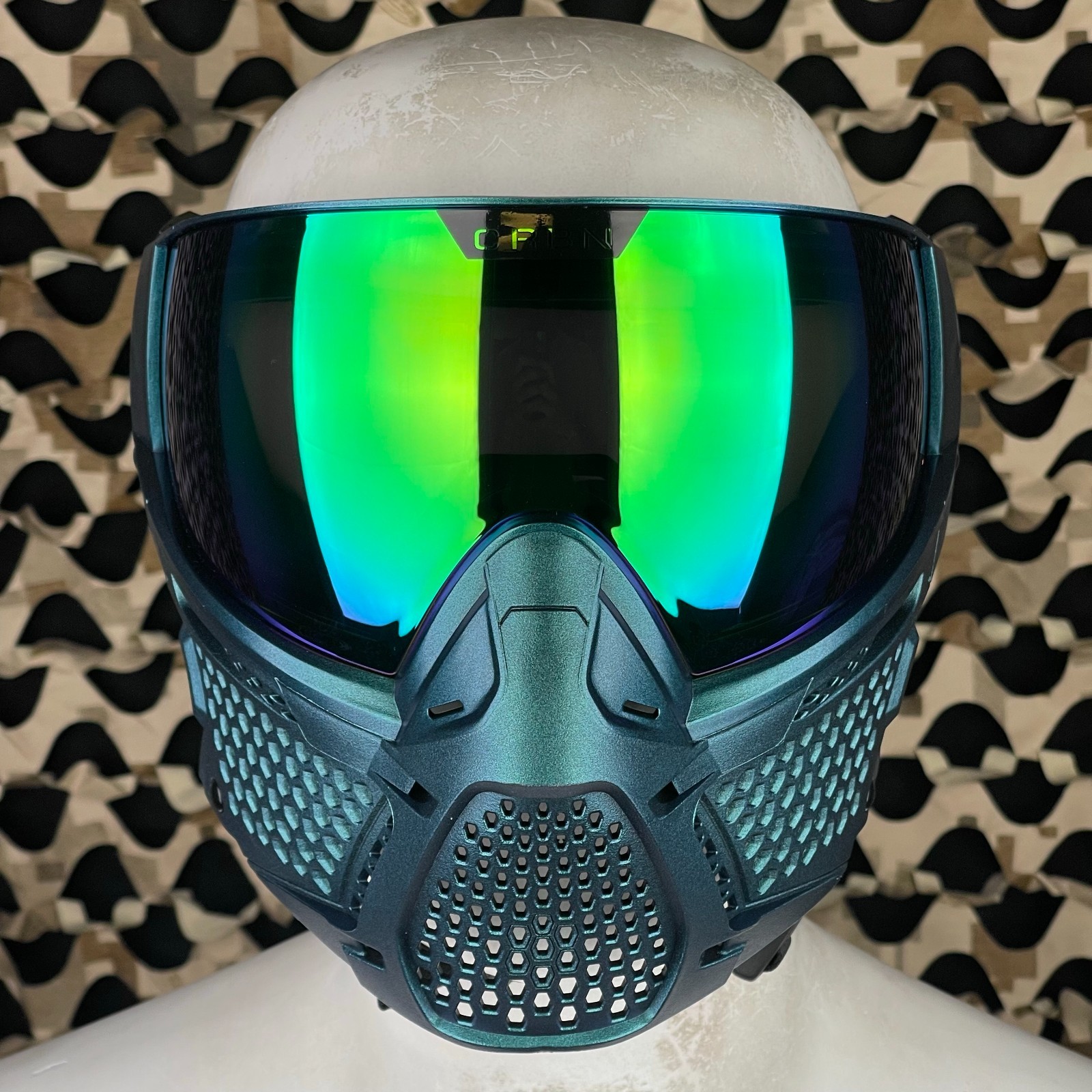 NEW Carbon CRBN Zero GRX Paintball Mask (Less Coverage) - ELMT Teal