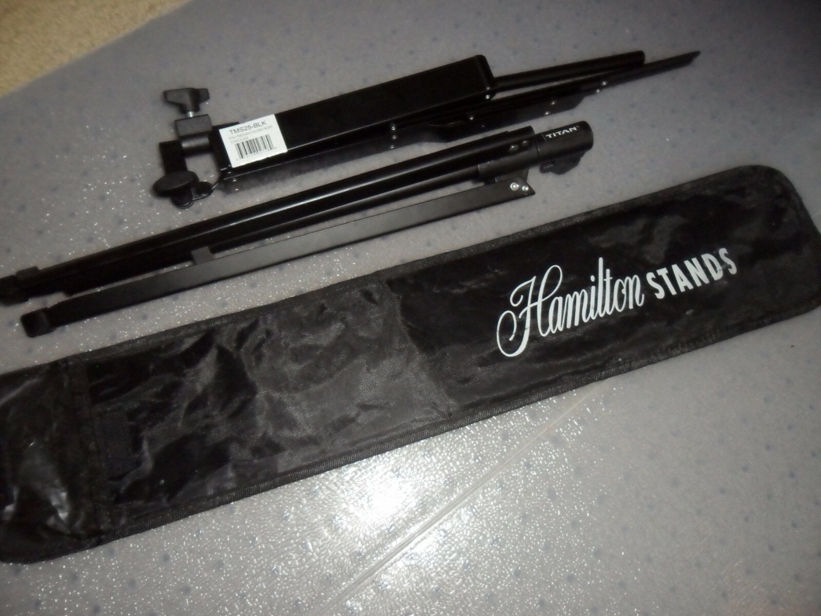 Titan TMS25-BLK Collapsible Orchestra Music Stand