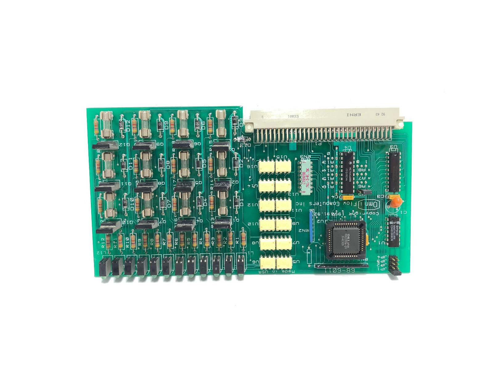 OMNI Flow Computers 68-6011 Rev. C PCB Circuit Board Module for Model 6000