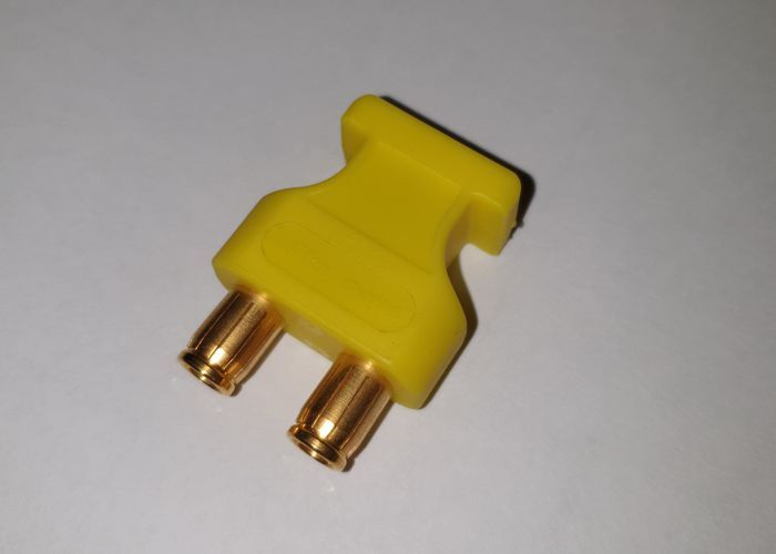 Lemo Bridge Connector CFF.0S Without Tap Yellow
