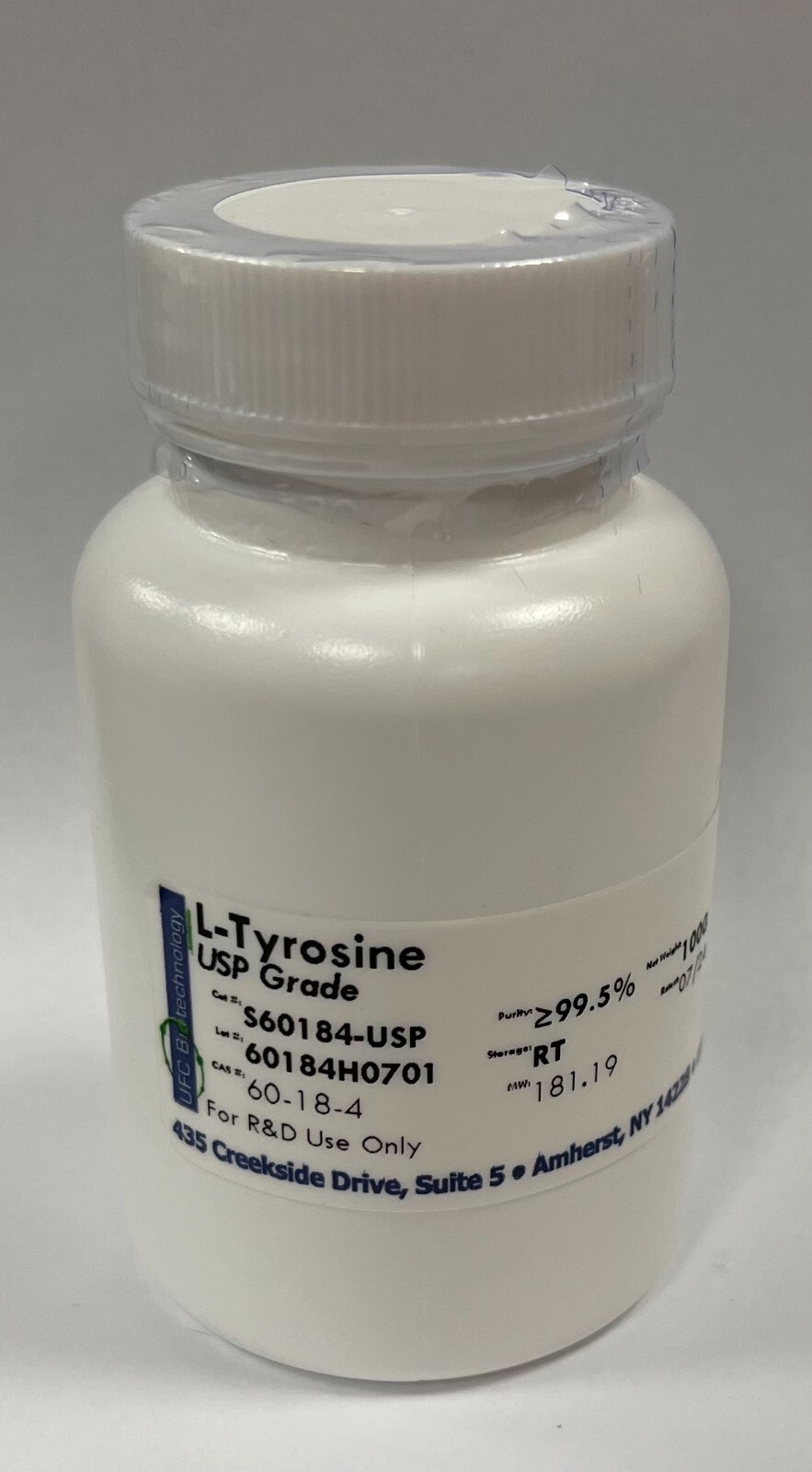 L-Tyrosine USP Grade 99.5+% - 100g
