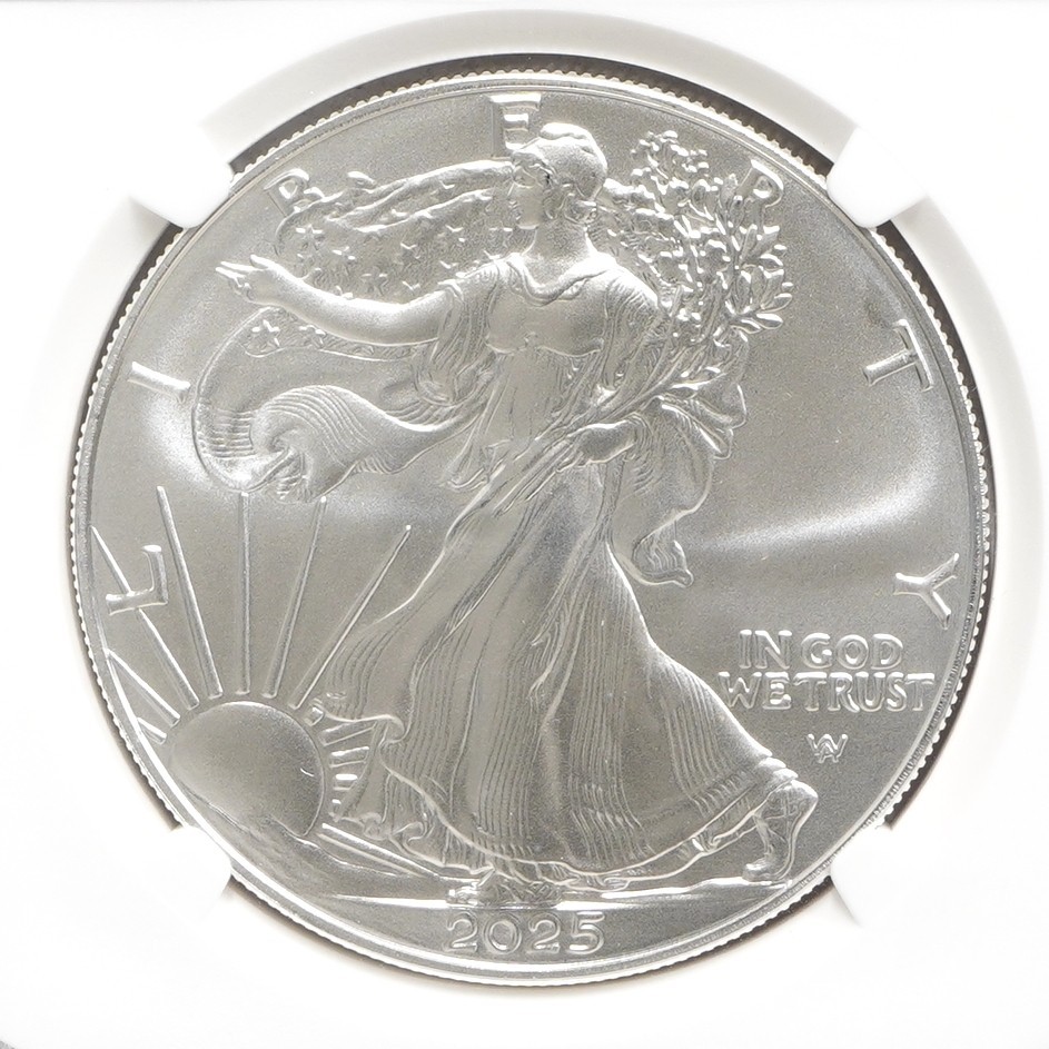 2025 Silver American Eagle NGC MS-70