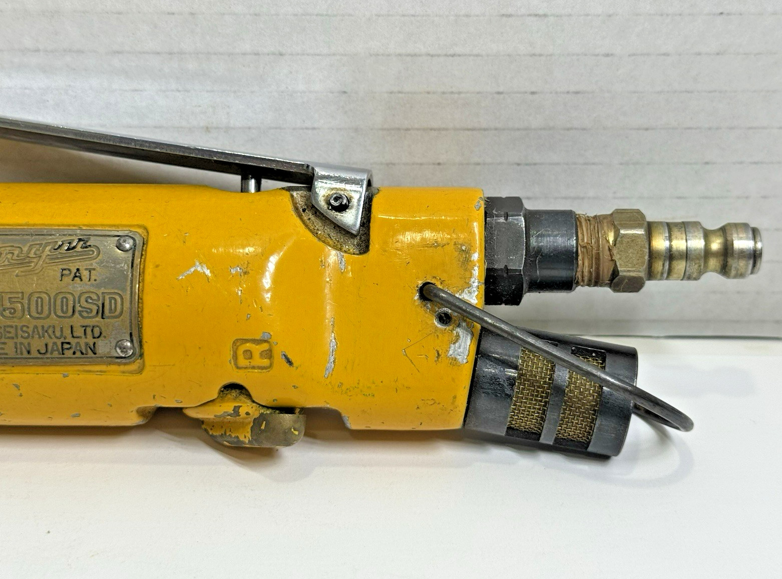 Vintage Uryu UX-500SD Hydraulic Inline Pulse Air Screwdriver No. 673243 UNTESTED