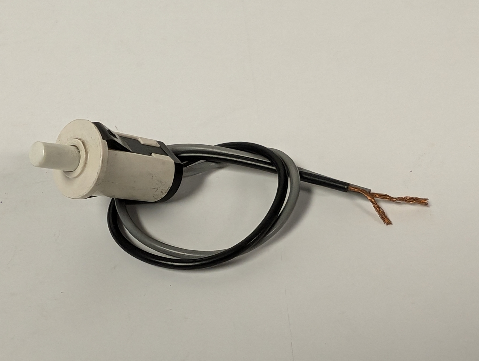 Normally Open Push-Button Switch w/Wire Leads