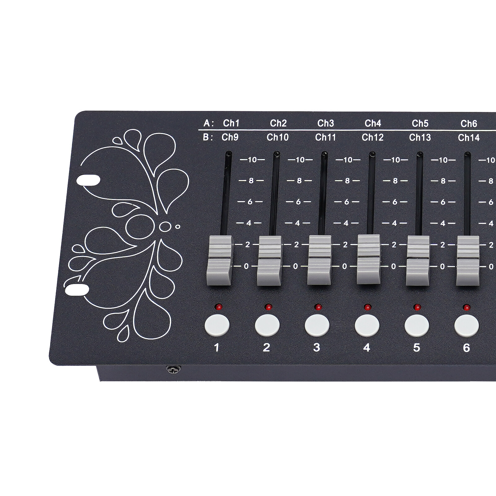 DMX 192CH Lighting Controller Console, 110V US Plug, Stage DJ Party