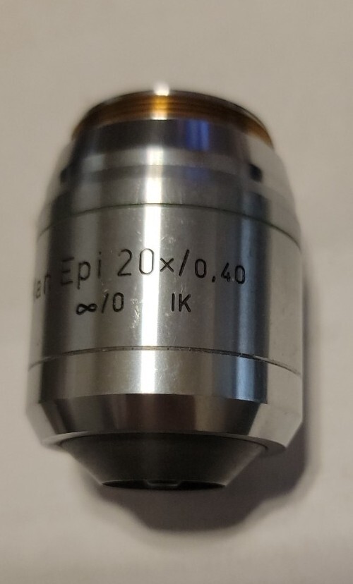 Reichert Plan 20x/0.40 Epi IK Infinity Corrected Objective