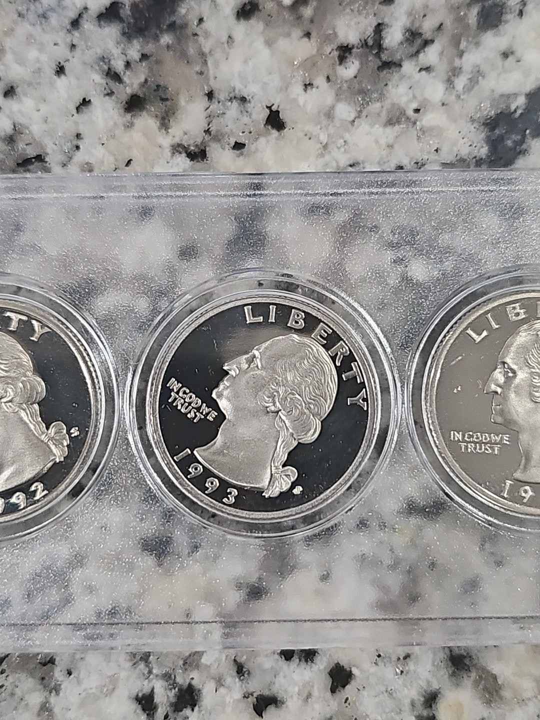 1990-1994 Quarter Proof Set Sealed