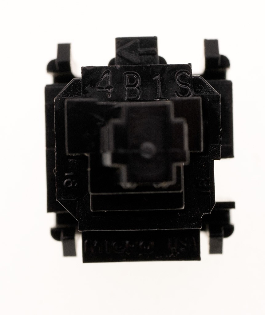 Honeywell/Microswitch 4B1S momentary linear keyboard switch, stepped, logic scan