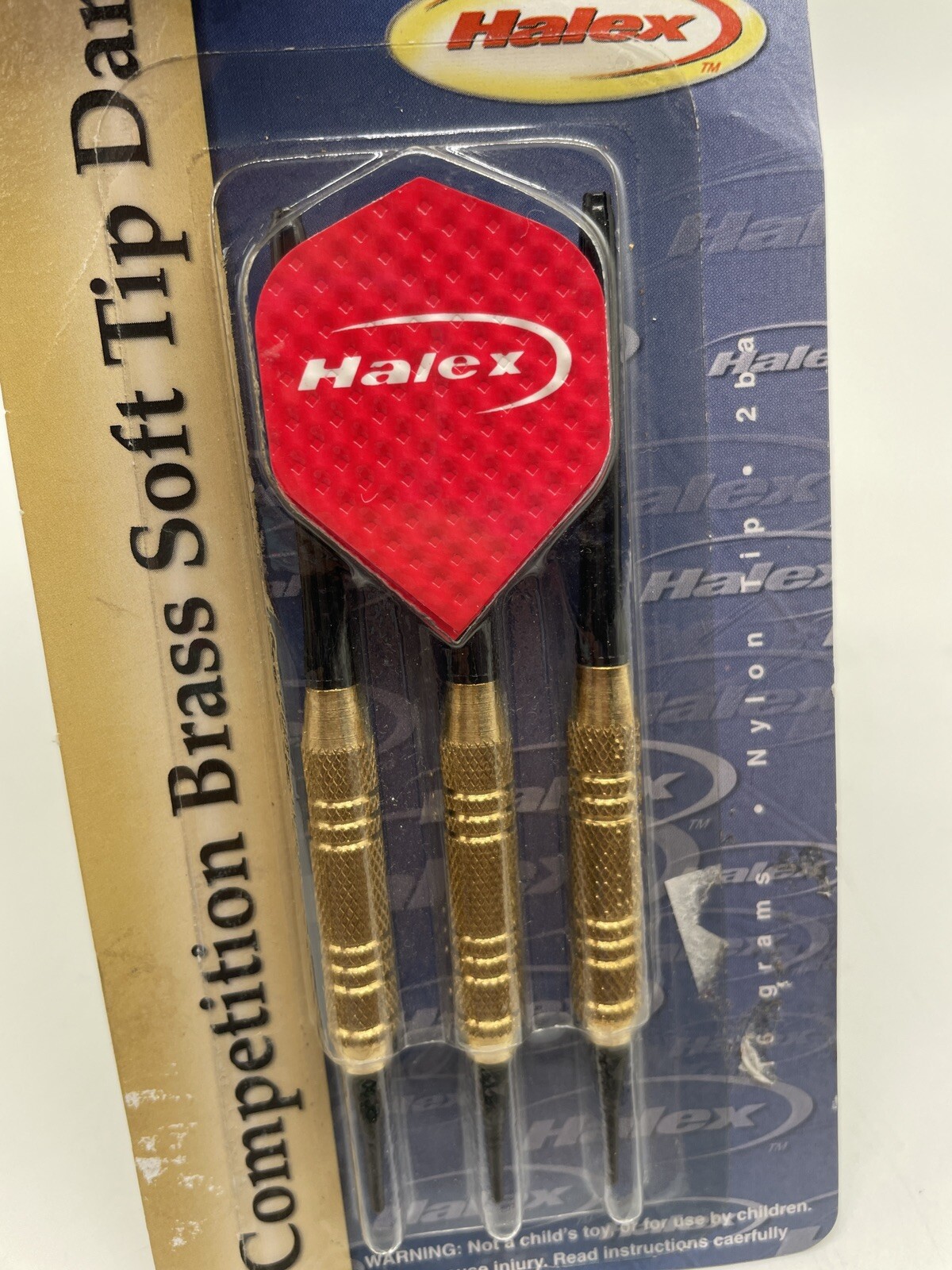 Halex Competition Brass Soft Tip Darts New in Package