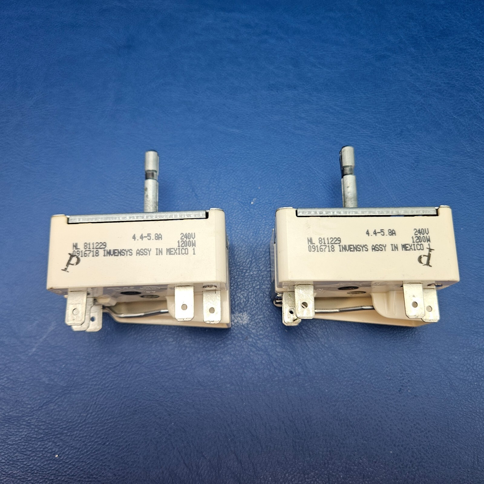 Genuine LG Range Oven Infinite Switch Set of 2 # EBF60663201