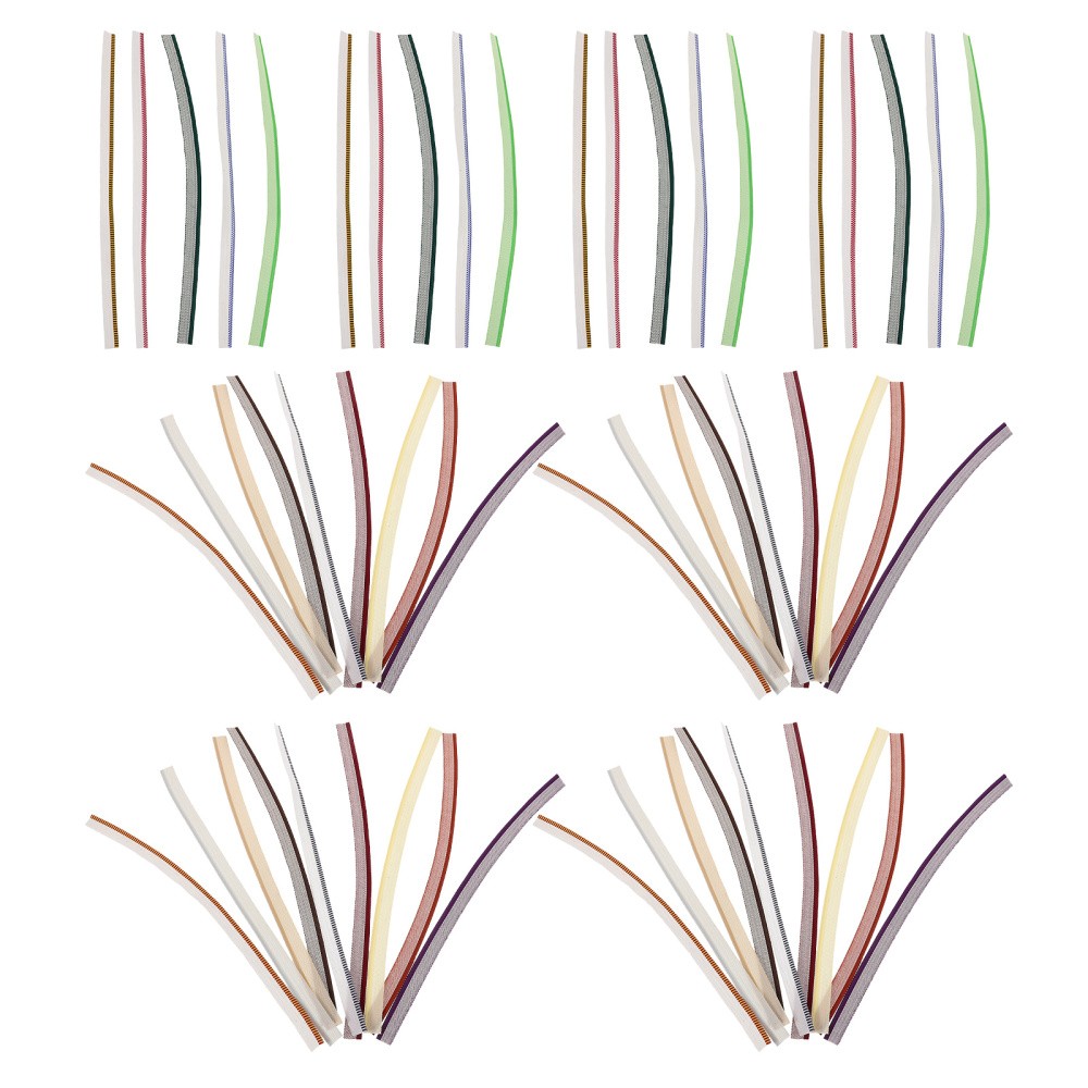 78pcs Book Binding Endbands - Cotton Book Headband - Binding Materials For