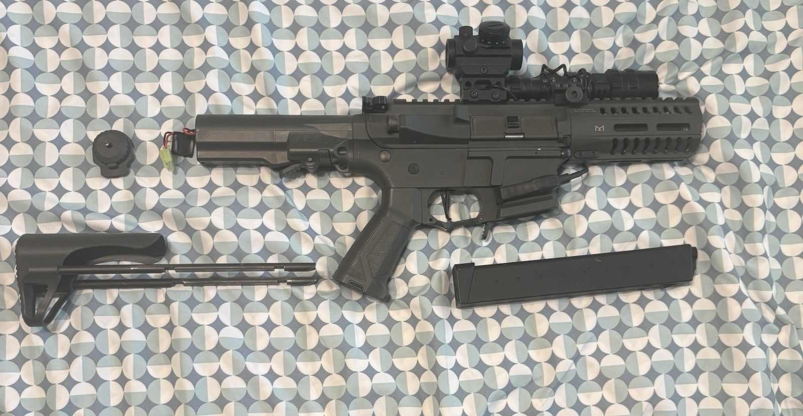 Airsoft AEG G&G ARP9 Electric Rifle w/ Adjustable stock (Magazine Included!)