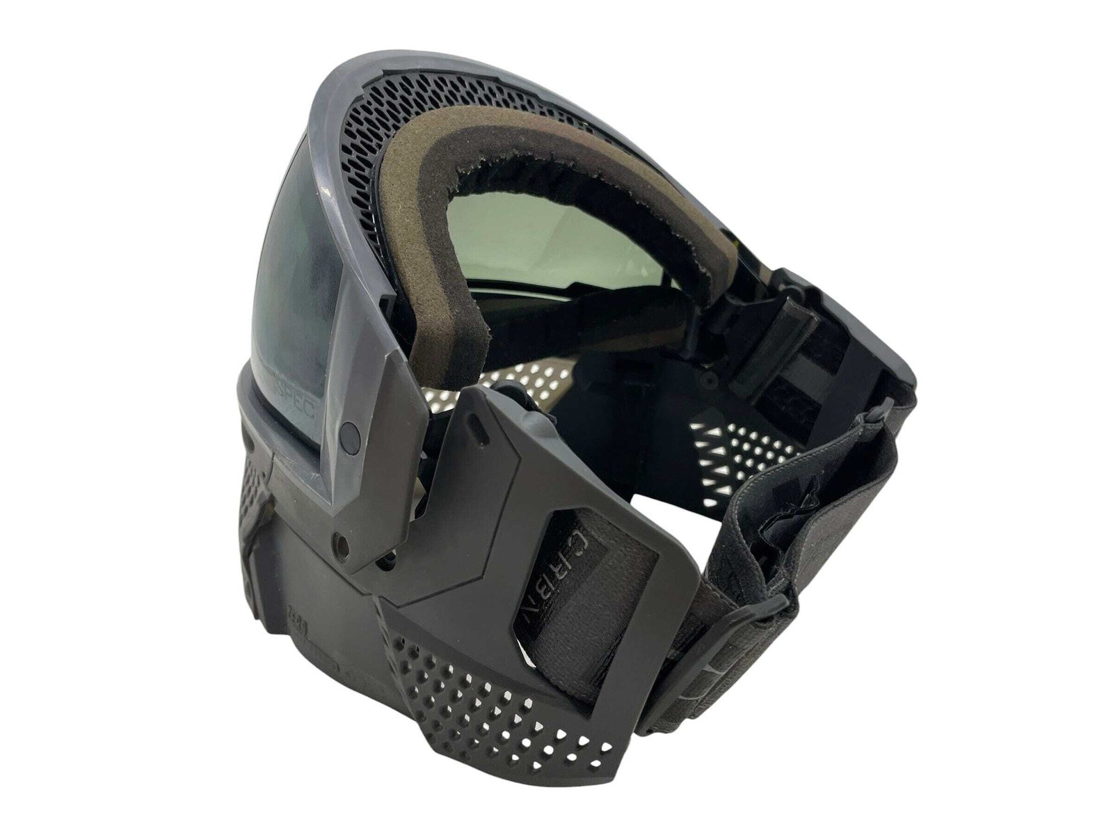 CRBN ZERO PRO GRAPHITE W/ 2 Lenses Paintball Mask