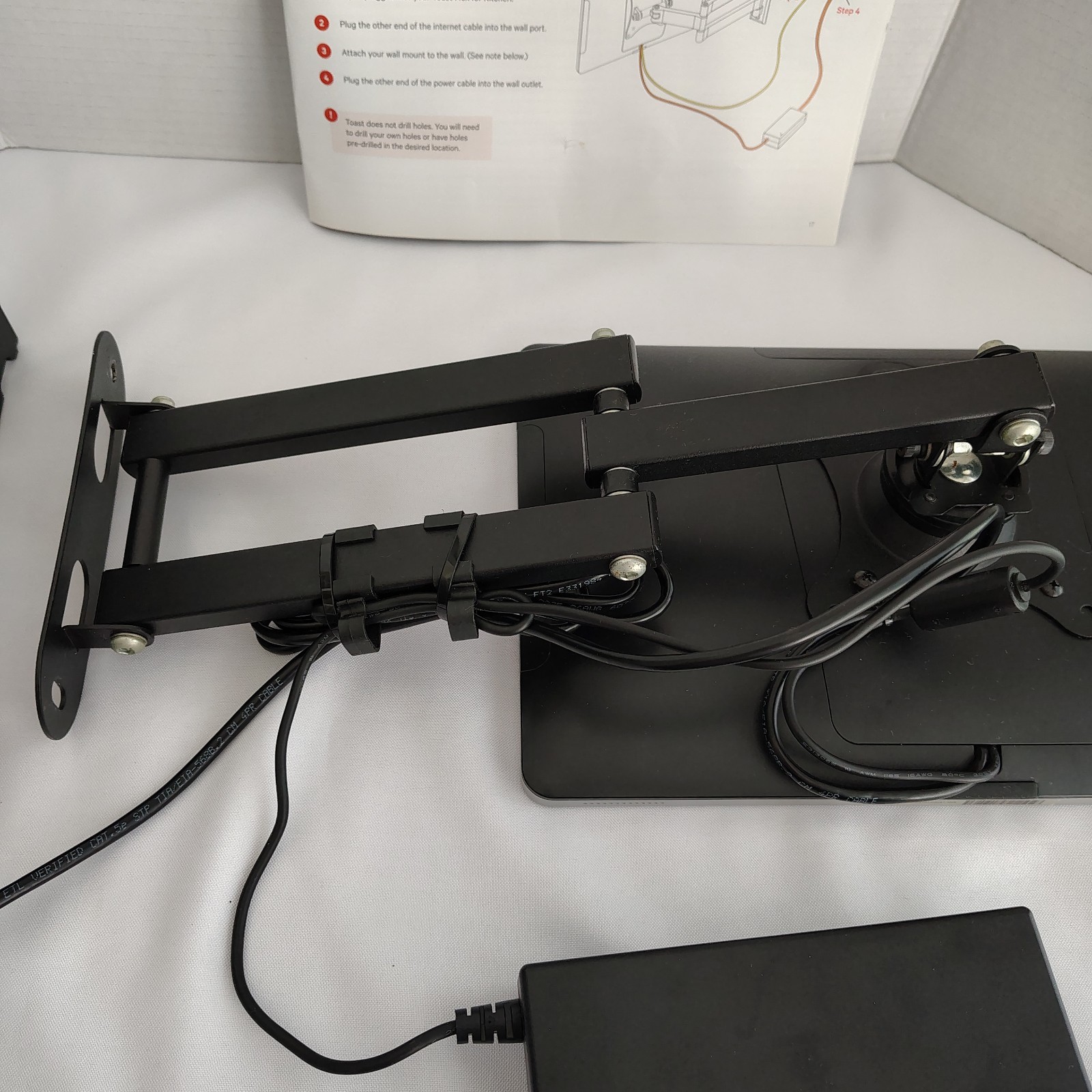 Toast Flex 14" POS KDS Terminal Wall Mount & SNBC M300 Kitchen Printer + Cord