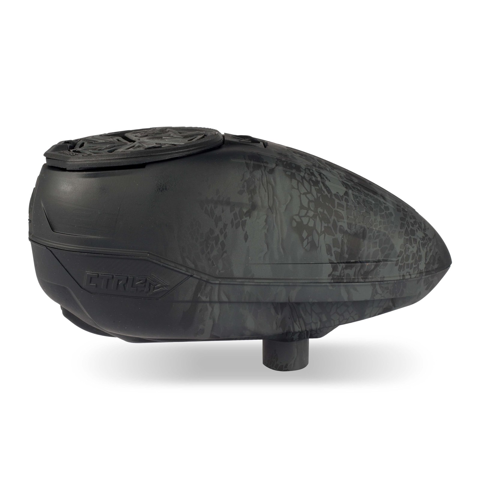 Bunkerkings CTRL2 Electronic Paintball Loader/Hopper Black Highlander
