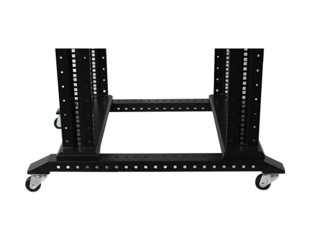 15U 4 Post Open Frame 19'' Server/Audio Network Data Steel Rack Deep from 17"