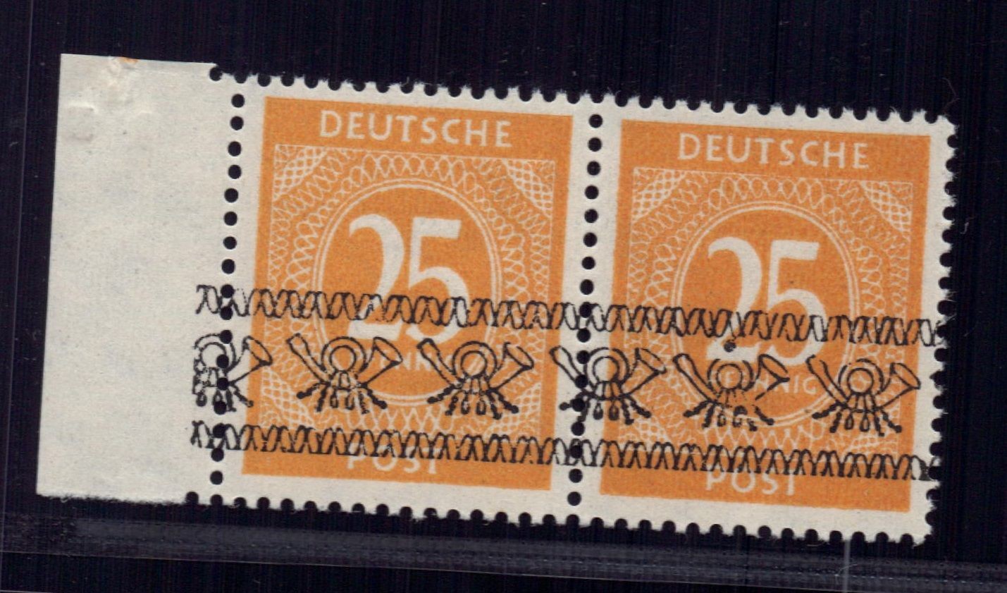 All, occupation Bizone Michel No. 62 I AF o I mint