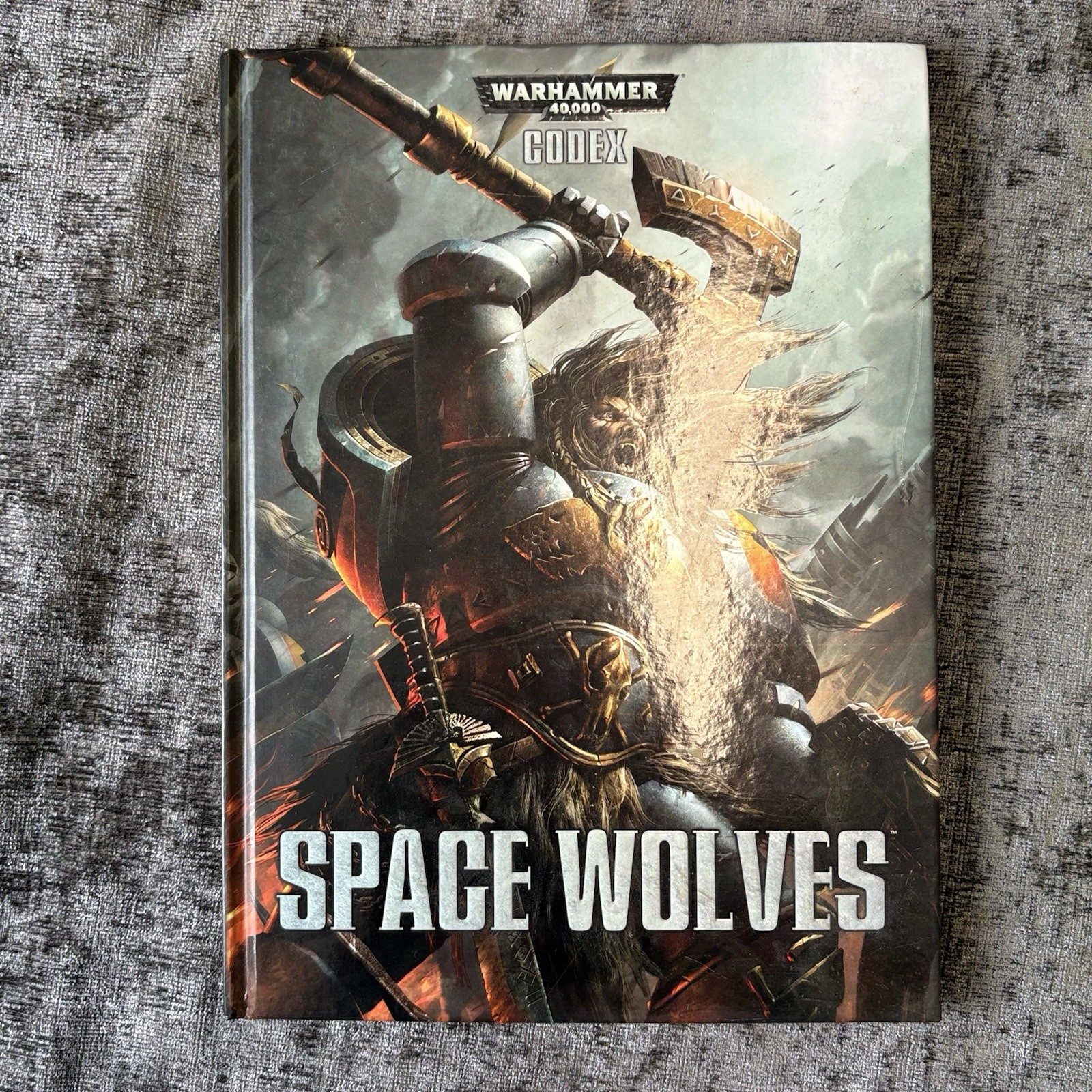 Games Workshop Warhammer 40k Codex Space Wolves Hardback Guide Book