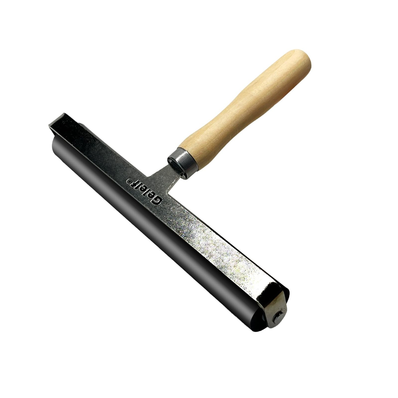 Smooth Peeling Wood Hand Brayer Ink Roller #8 8 Inch 20cm Gel Printmaking