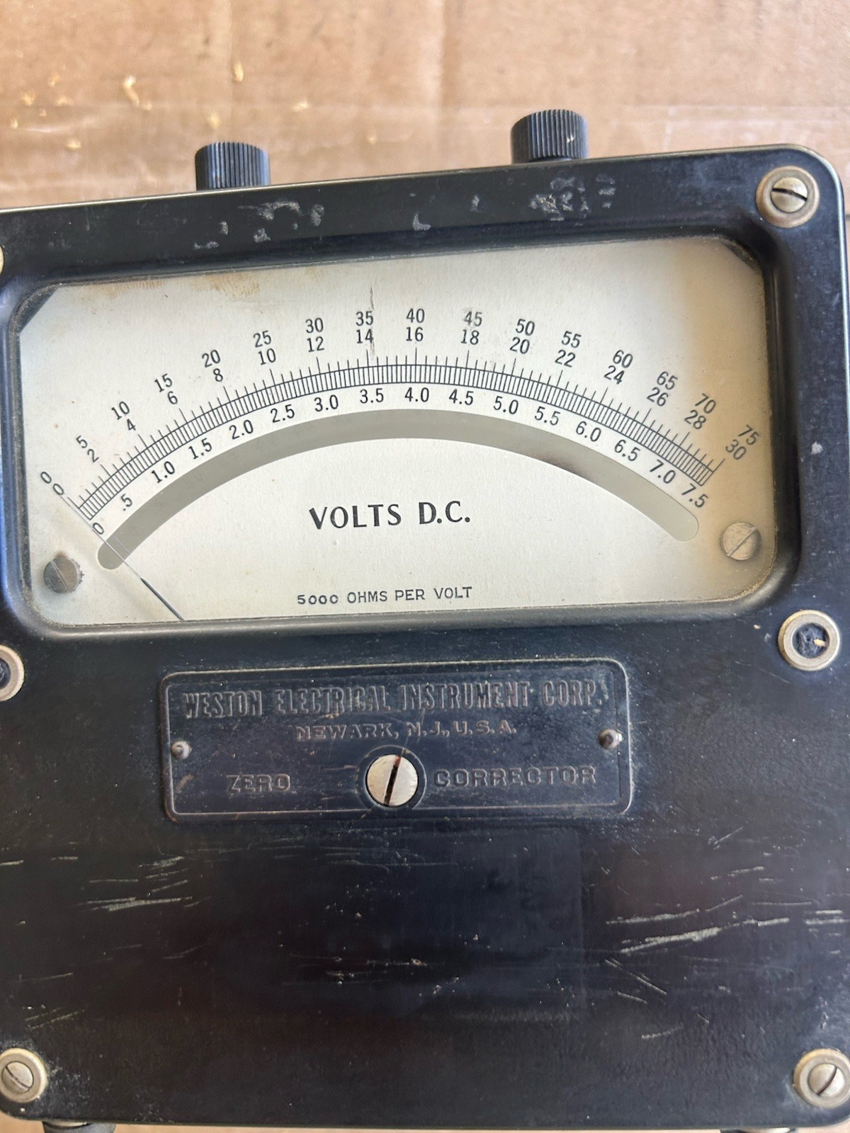 Weston Daystrom Model 433 AC Voltmeter 0-150