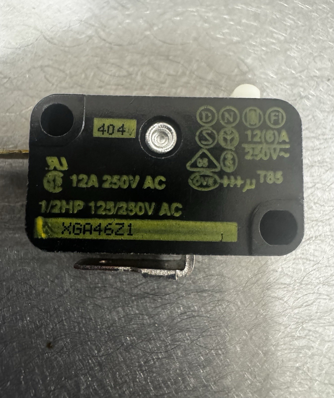 296 PIECES SAIA XGA46Z1 Normally Closed Microswitches Microwave Switzerland