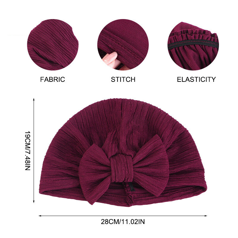 African Women Hijab Bonnet Hat Turban Hair Loss Cover Chemo Cap Head Wrap Scarf